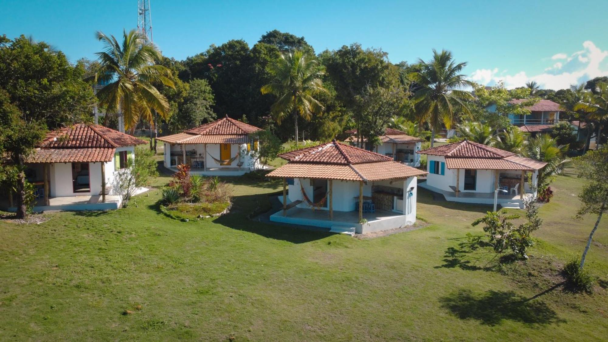 Chalés Canto do Mar - Cumuruxatiba - Hospedagem de Temporada Esterno foto