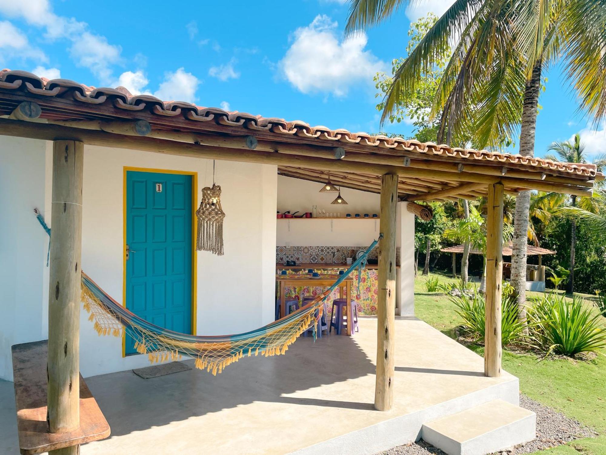 Chalés Canto do Mar - Cumuruxatiba - Hospedagem de Temporada Esterno foto